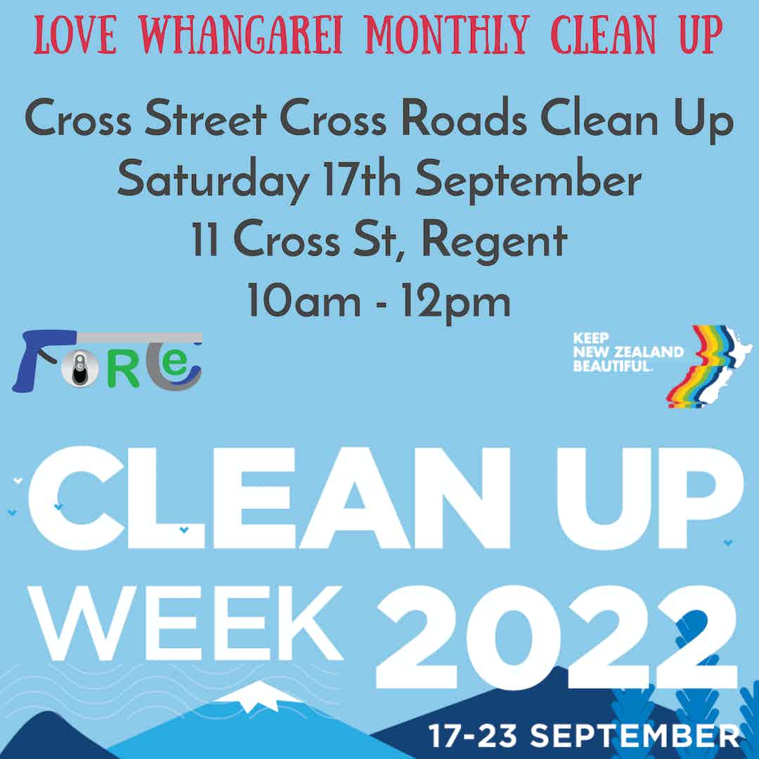 Clean Up week event poster