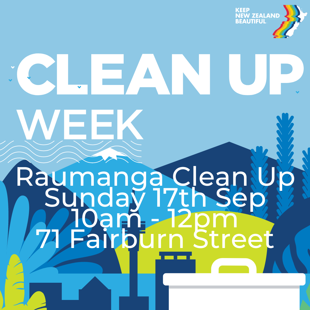 love whangarei monthly clean up August event details