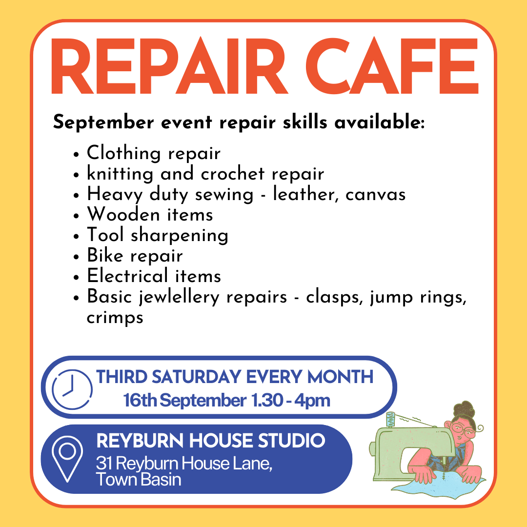 image of August Repair Cafe event details