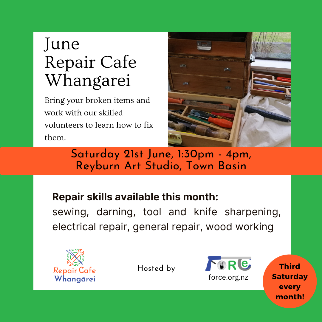 poster showing event details which are also in text